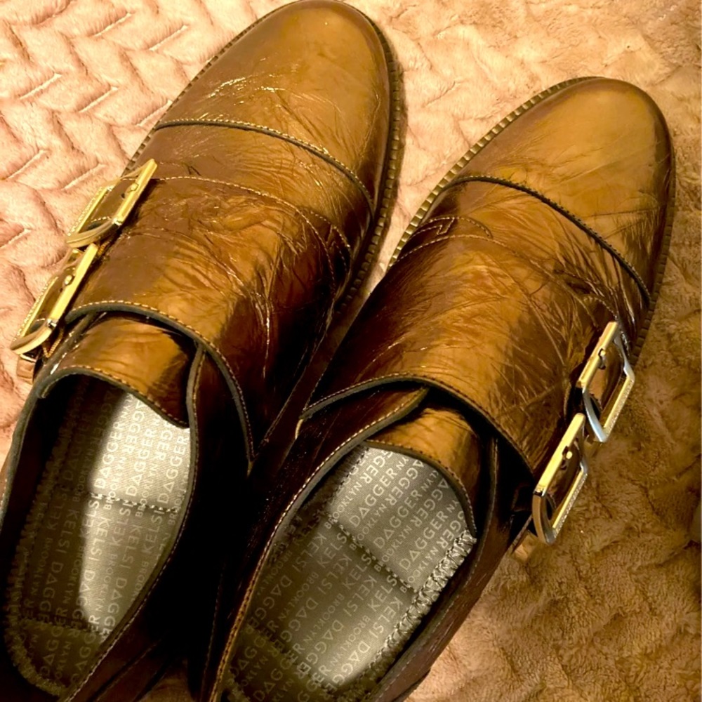 KDB buckled loafers for women 8.5